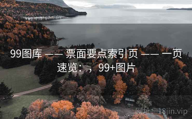 99图库 —— 票面要点索引页 —— 一页速览：，99+图片